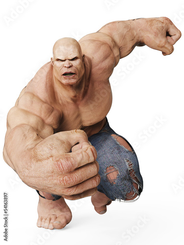 Illustration: monster man monster man