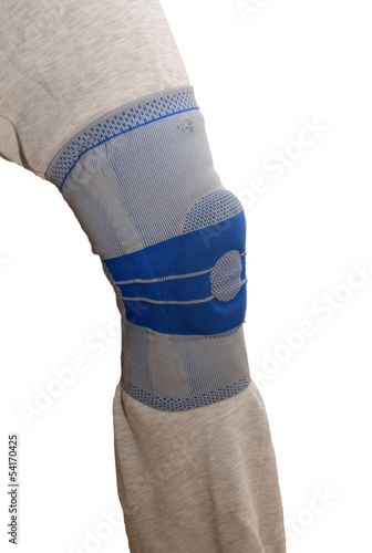 Photo: Stabilizing silicone sports knee brace Stabilizing silicone sports knee brace