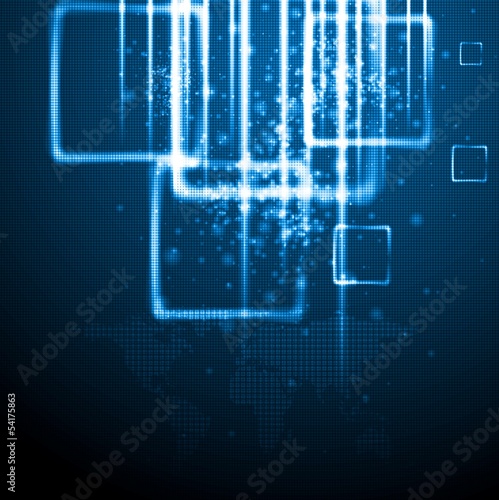 Vector: Dark blue technology background. Vector card eps 10 Dark blue technology background. Vector card eps 10