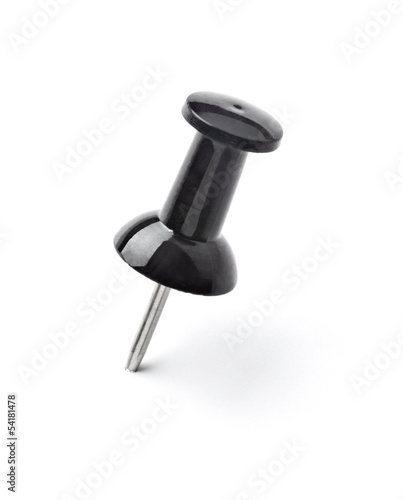 Photo: push pin thumbtack paper clip office business push pin thumbtack paper clip office business