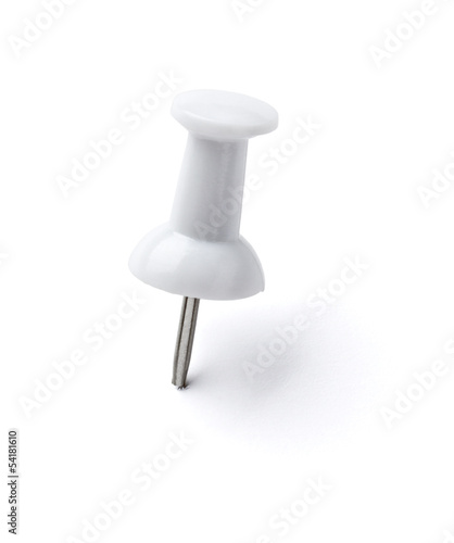 Photo: push pin thumbtack paper clip office business push pin thumbtack paper clip office business
