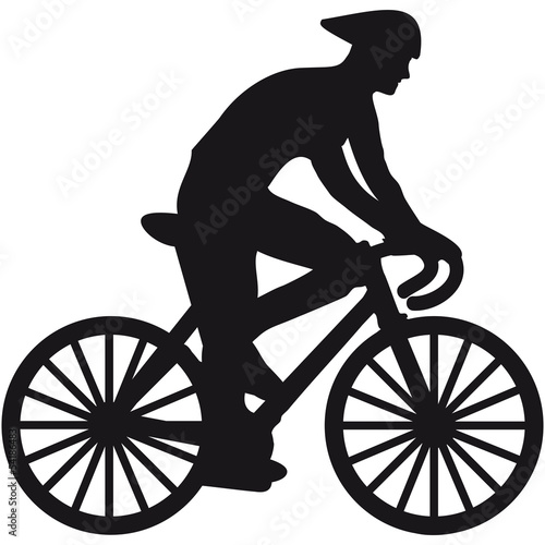 Illustration: Bicycle Racing Bicycle Racing