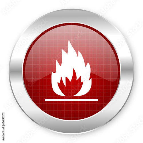 Illustration: flames icon flames icon