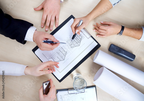 Photo: business team business team