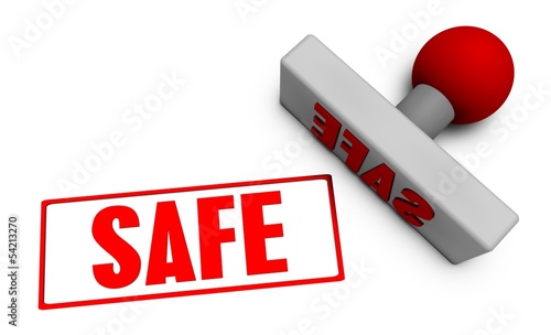 Illustration: Safe Stamp Safe Stamp