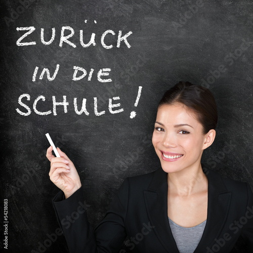 Photo: Zuruck in die Schule - German back to school Zuruck in die Schule - German back to school