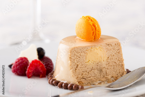 Photo: Hazelnut and coffee individual pie Hazelnut and coffee individual pie