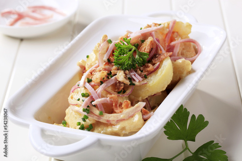 Photo: Mustard potato salad Mustard potato salad