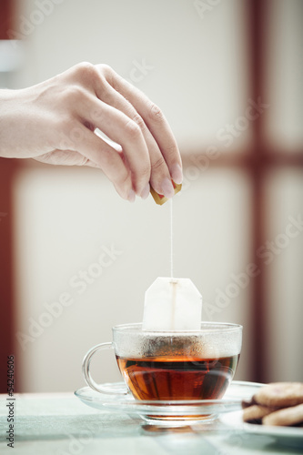 Photo: Tea preparation Tea preparation