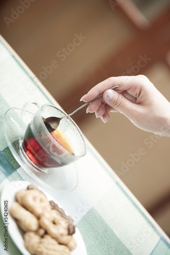 Photo: Tea preparation Tea preparation