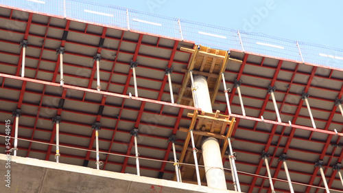 Photo: construction site of house construction site of house