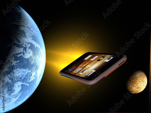 Illustration: Mobile phone Mobile phone