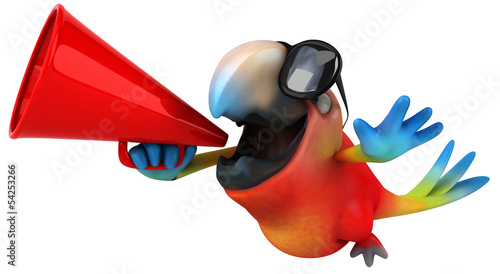 Illustration: Fun parrot Fun parrot