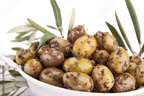 Photo: green olives green olives
