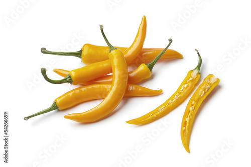 Photo: Orange chili peppers Orange chili peppers