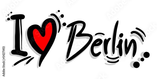 Vector: Love berlin Love berlin