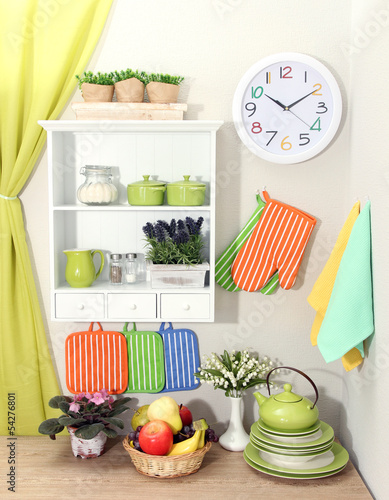 Photo: Beautiful kitchen interior Beautiful kitchen interior