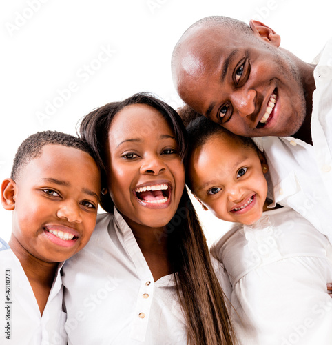 Photo: Happy family portrait Happy family portrait