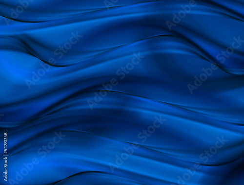 Illustration: Abstract deep blue waves background Abstract deep blue waves background
