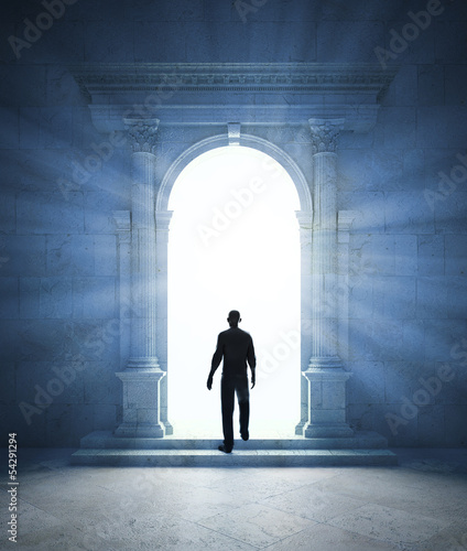 Illustration: Mysterious portal Mysterious portal