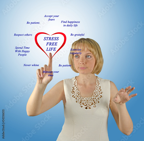Photo: Stress free lifestyle tips Stress free lifestyle tips