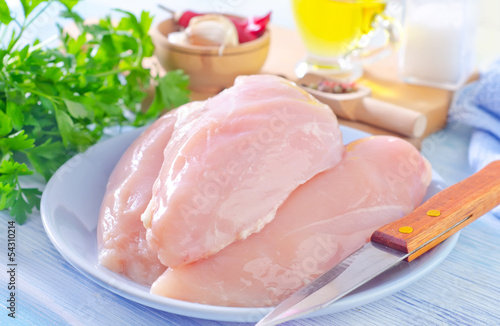 Photo: chicken fillet chicken fillet