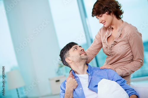 Photo: Flirty couple Flirty couple