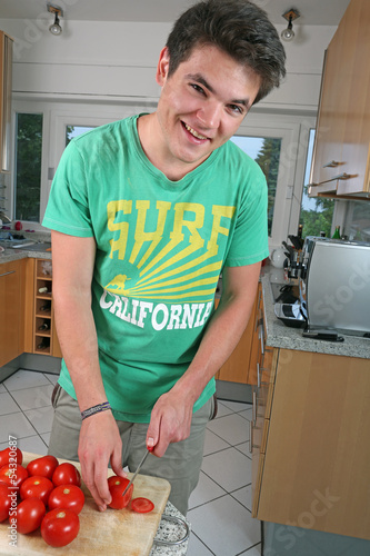 Photo: Tomaten schneiden Tomaten schneiden