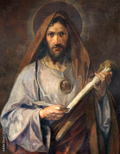 Photo: Vienna - Paint of apostle Saint Jude Thaddeus Vienna - Paint of apostle Saint Jude Thaddeus