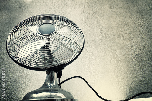 Photo: Vintage steel fan Vintage steel fan