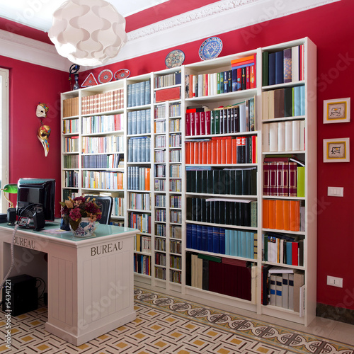 Photo: Study, library Study, library