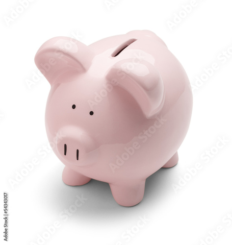 Photo: Pink Piggy Bank Pink Piggy Bank