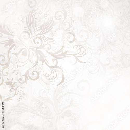 Vector: Abstract floral background Abstract floral background
