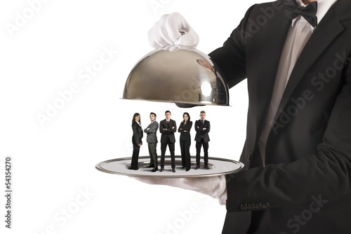 Photo: Business service and First Class team Business service and First Class team
