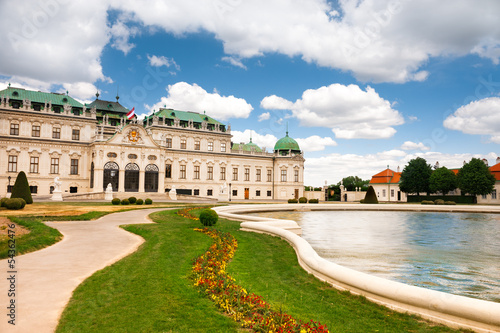 Photo: Belvedere palace Vienna Austria Belvedere palace Vienna Austria