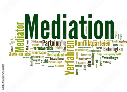 Vector: Mediation (Vermittlung, Schlichtung) Mediation (Vermittlung, Schlichtung)