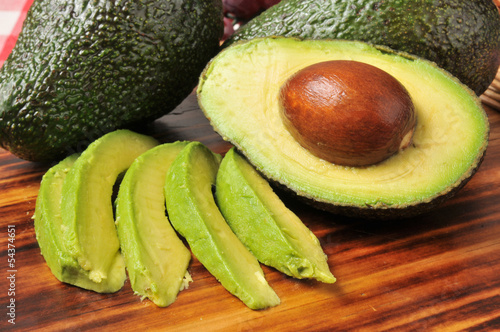 Photo: Avocado slices Avocado slices