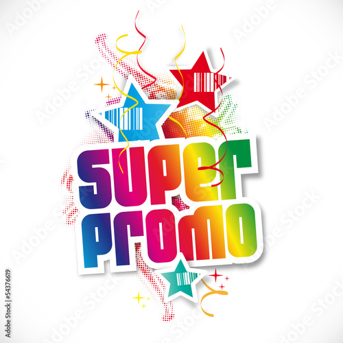 Vector: Super promo ! Super promo !