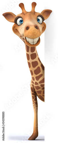 Illustration: Fun giraffe Fun giraffe