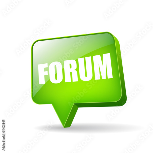 Vector: Vector forum icon Vector forum icon