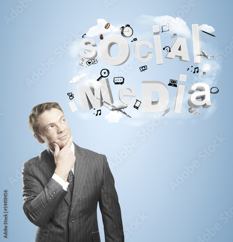 Photo: social media concept social media concept