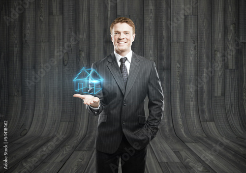 Photo: happy businessman happy businessman