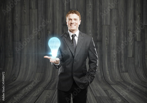 Photo: lamp projection lamp projection