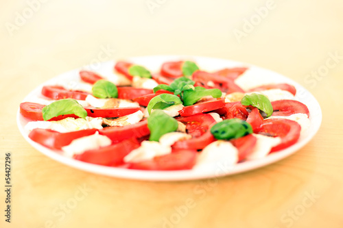 Photo: Tomate und Mozarella Tomate und Mozarella