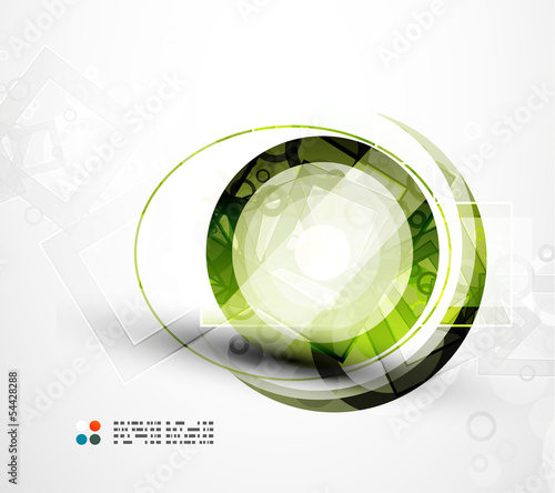 Vector: Futuristic circle abstract background Futuristic circle abstract background