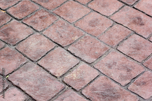 Photo: abstract block pavement background abstract block pavement background