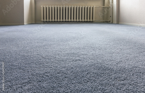 Photo: Blue Carpet Floor Blue Carpet Floor