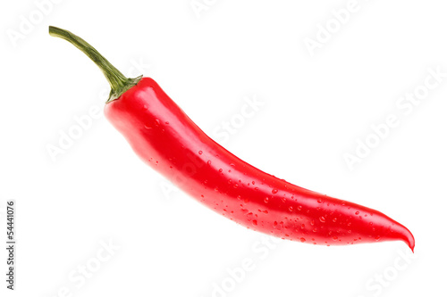 Photo: Red Hot Chili Pepper Isolated Red Hot Chili Pepper Isolated