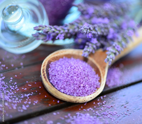 Photo: Lavendel, Badesalz Lavendel, Badesalz