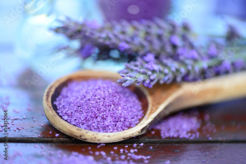 Photo: Lavendel ,Badesalz Lavendel ,Badesalz